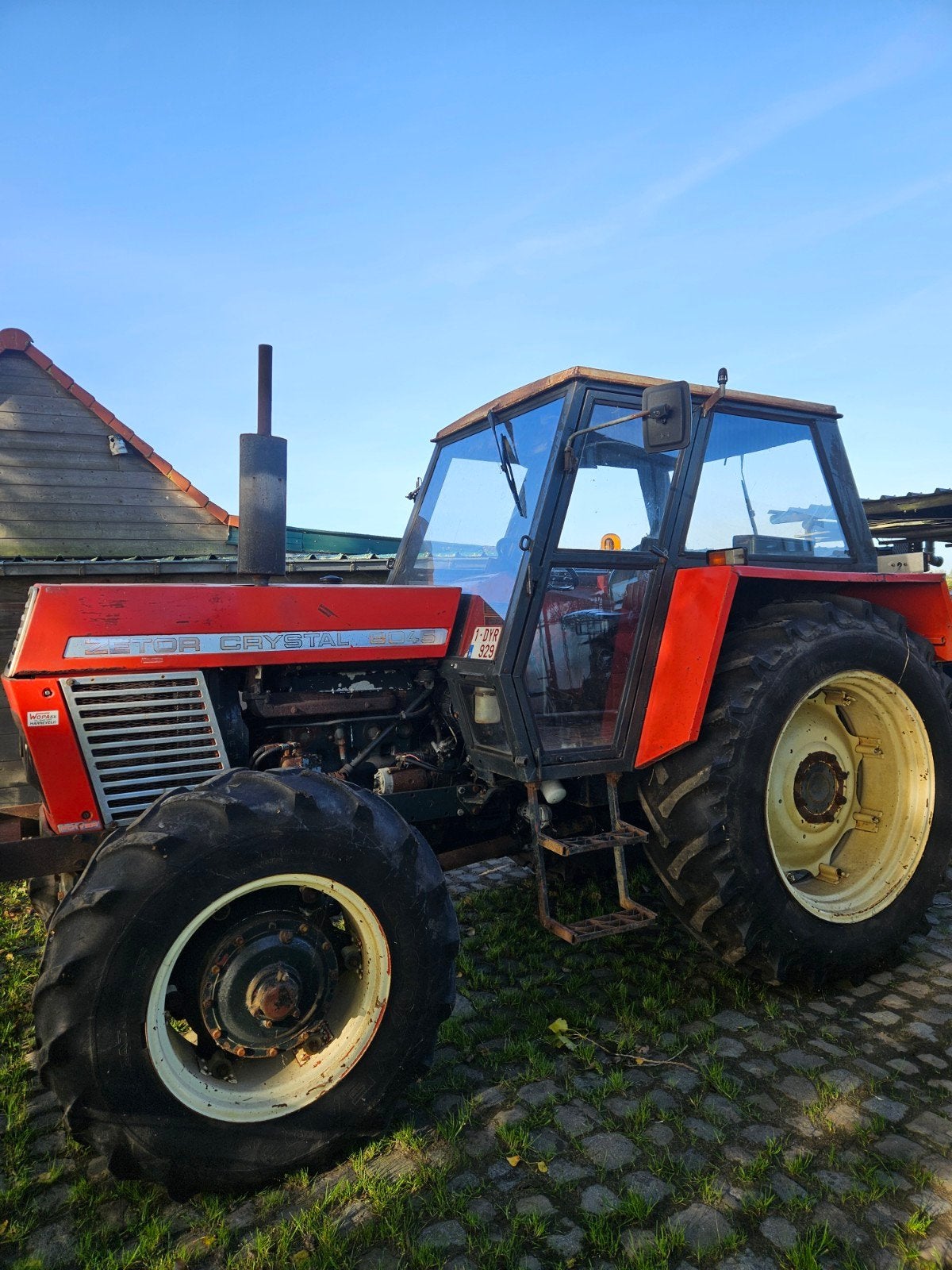 Cristal Zetor 8045, Articles professionnels, Enlèvement