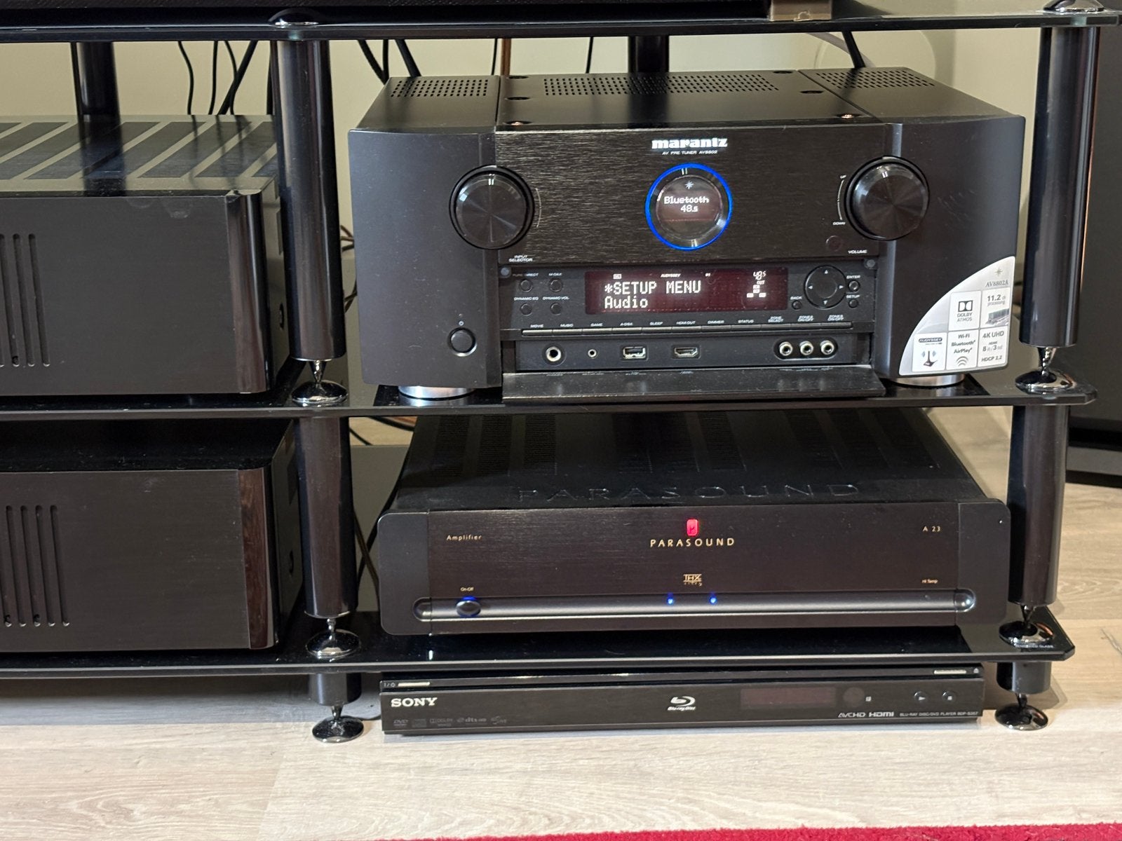 Parasound a23, Audio, Tv en Foto, Versterkers en Ontvangers, Ophalen, Stereo
