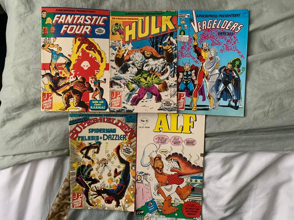 Lotje Marvel comics, Enlèvement, Comme neuf