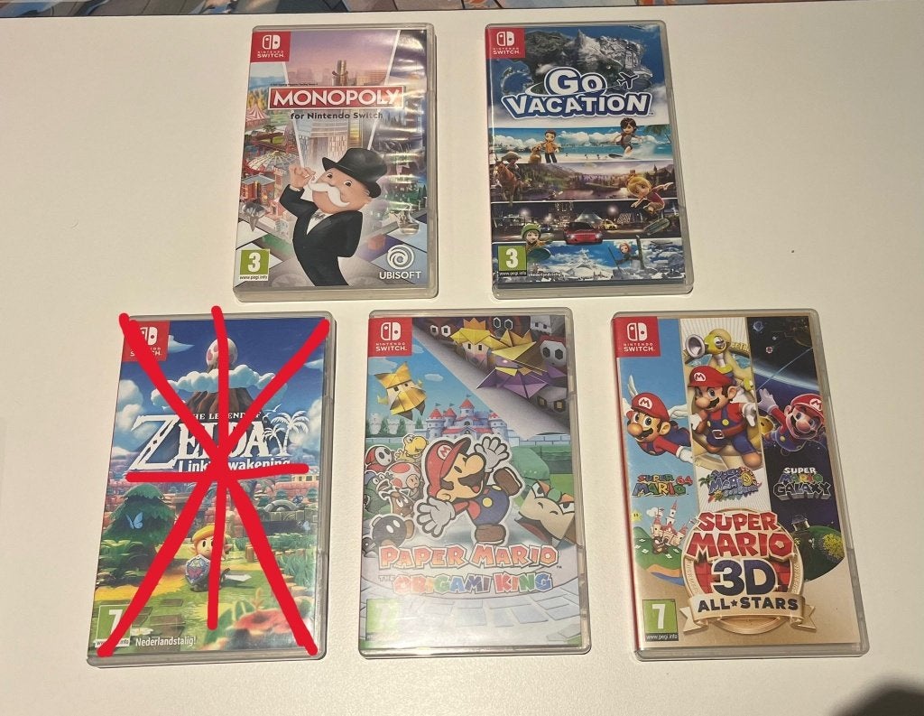 Nintendo Switch Games, 1 joueur, À partir de 7 ans, Aventure et Action, Comme neuf