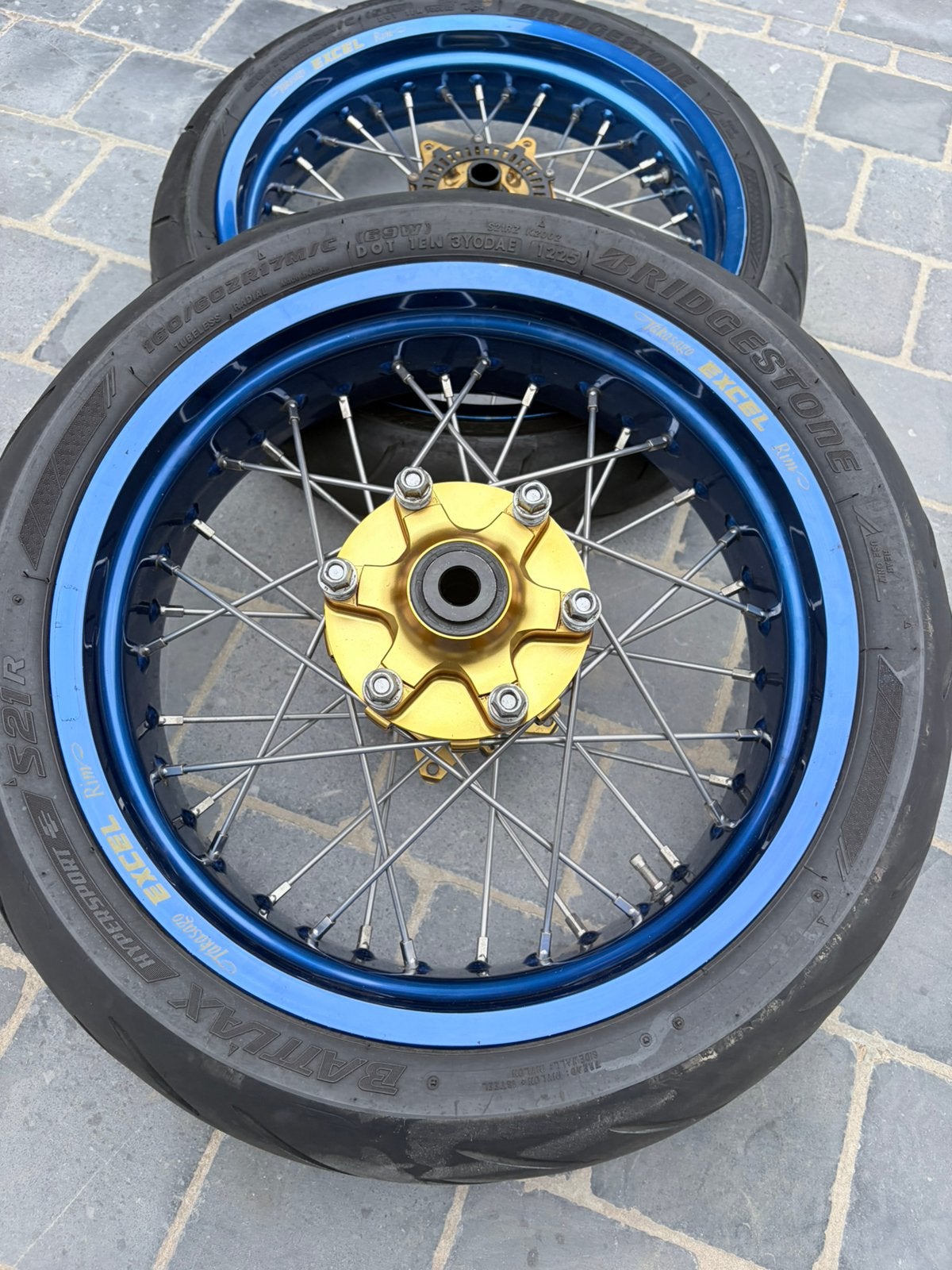 Supermoto wielen yamaha tenere 700, Ophalen, Gebruikt