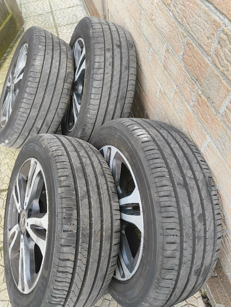 Velgen Mercedes cla c117, Autos : Pièces & Accessoires, 16 pouces, Véhicule de tourisme, Pneus été, 205 mm
