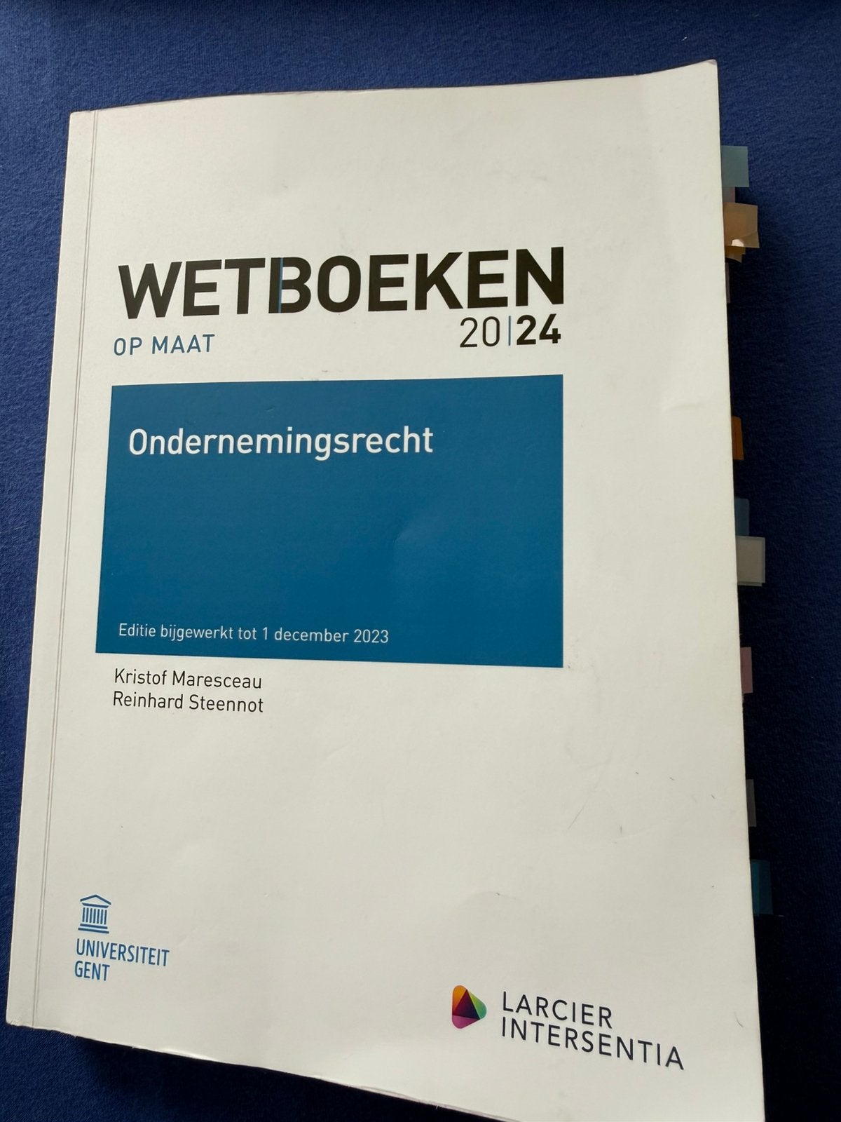 Wetboek ondernemingsrecht, Boeken, Ophalen of Verzenden, Gelezen