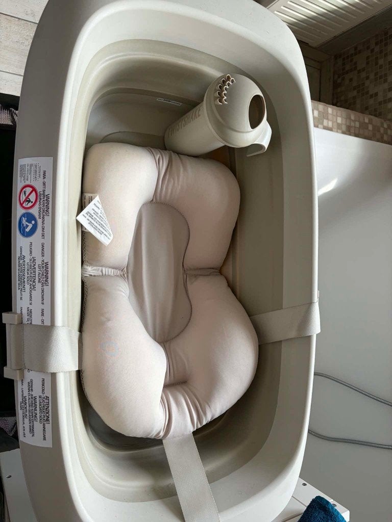 Baignoire bébé sur pieds, Enfants & Bébés, Enlèvement, Utilisé, Baignoire, Autres marques