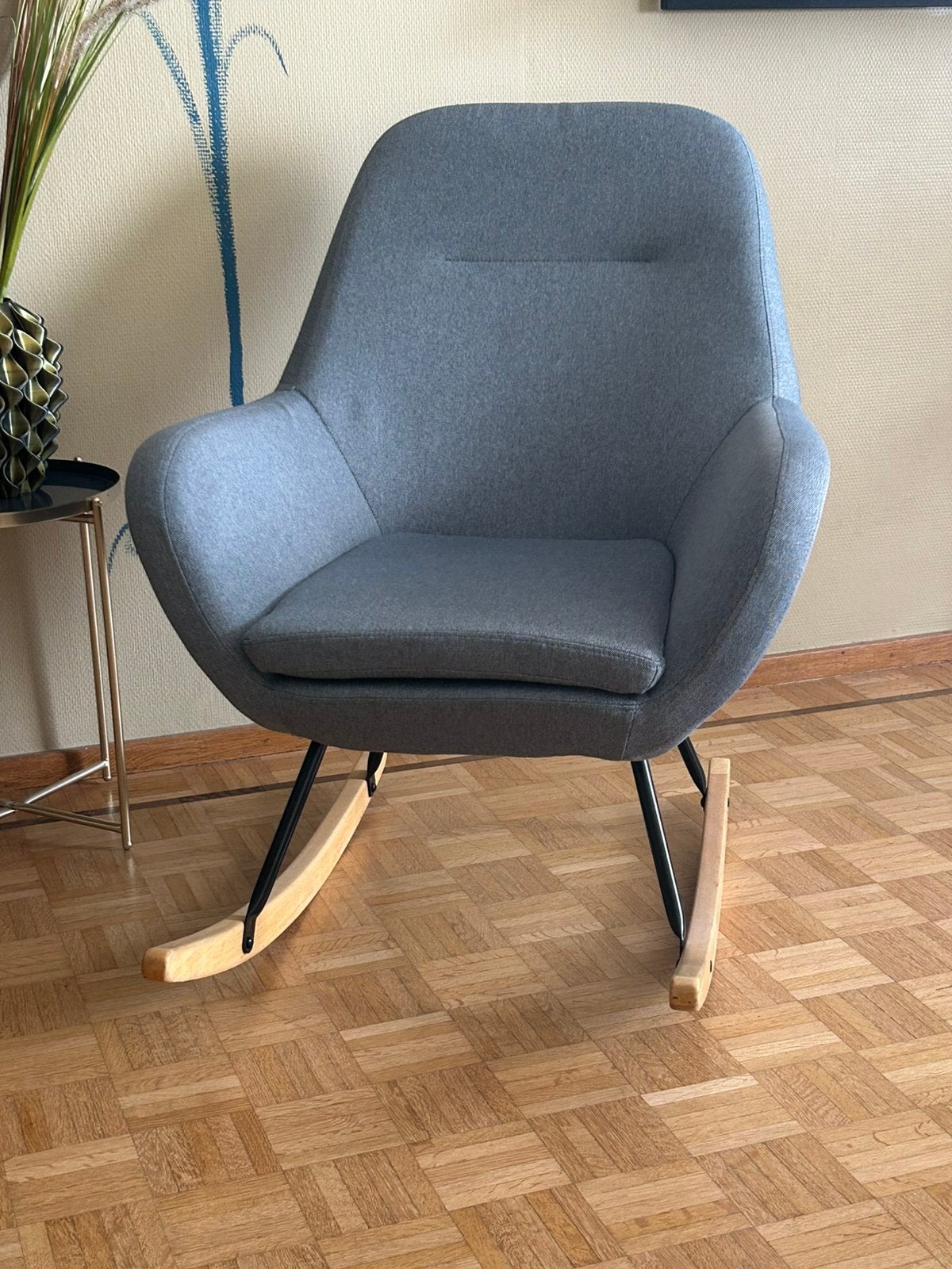 bewegende stoel, Huis en Inrichting, Fauteuils, Ophalen, Zo goed als nieuw