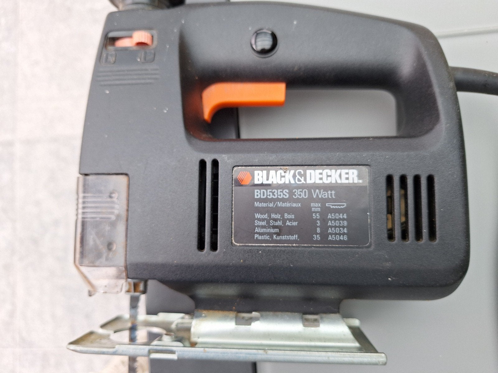 decoupeerzaag van  Black & Decker, Ophalen, Gebruikt, Decoupeerzaag, Black & Decker