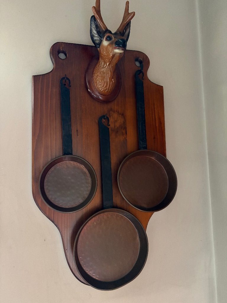 Hert decoratie, Ophalen, Natuurlijk materiaal, Houtsnijwerk
