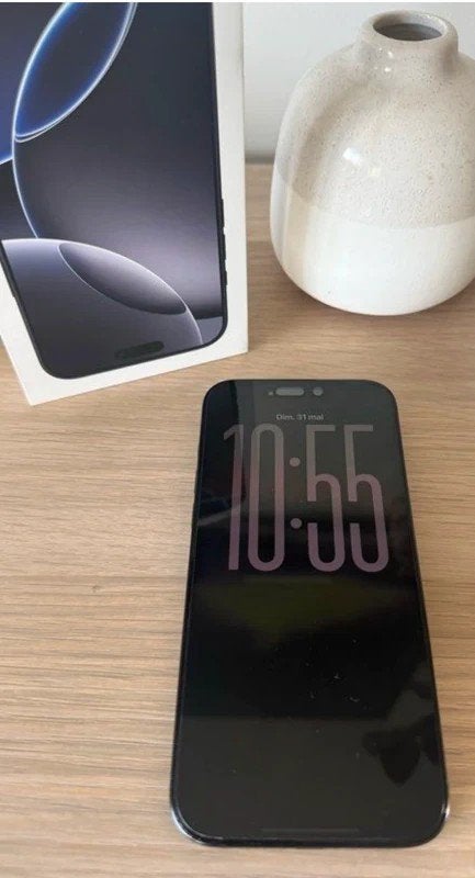Iphone 16pro max, Télécoms, Téléphonie mobile | Apple iPhone, Enlèvement ou Envoi, IPhone 16, 98 %, Sans simlock