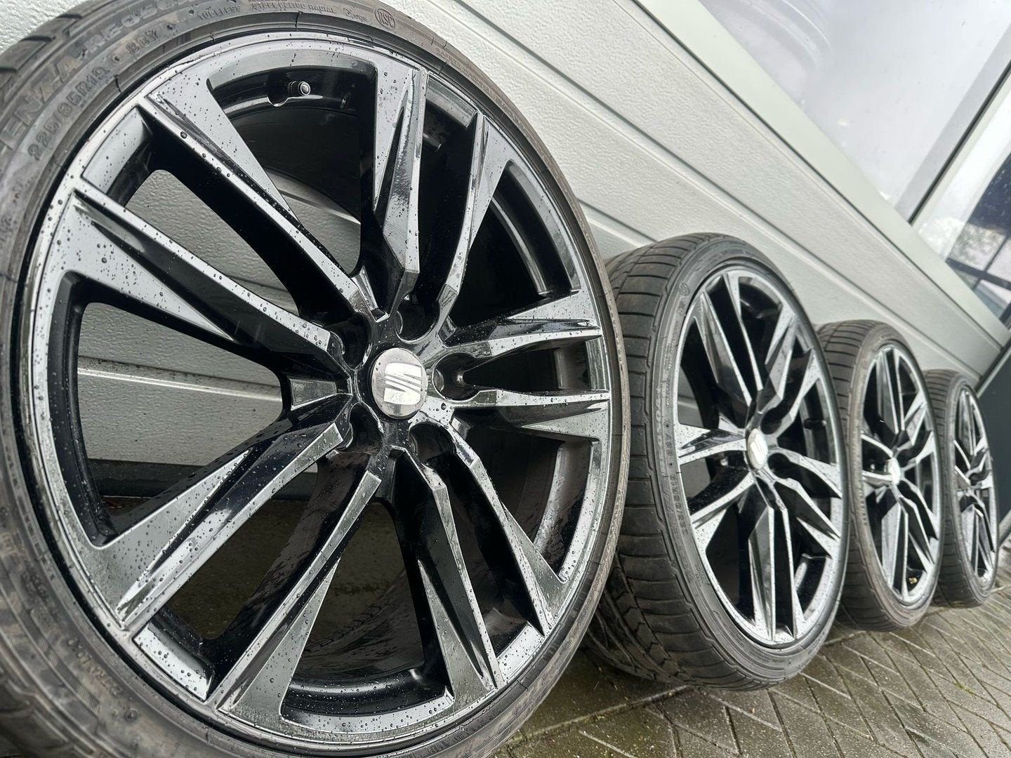 originele set 19 inch Seat Leon Cupra Fr Alhambra 7n velgen, 19 inch, Gebruikt, -, -