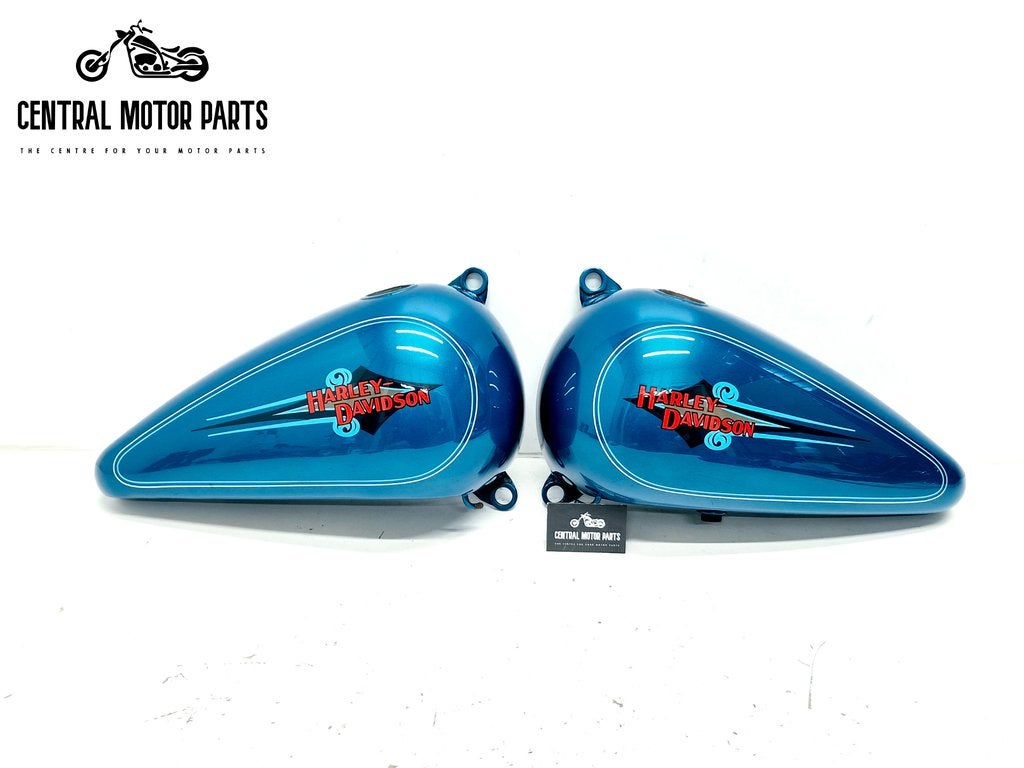 Linker + Rechter Tank Helft 3.5 gallon Softail 1985-1999, Ophalen of Verzenden, Gebruikt