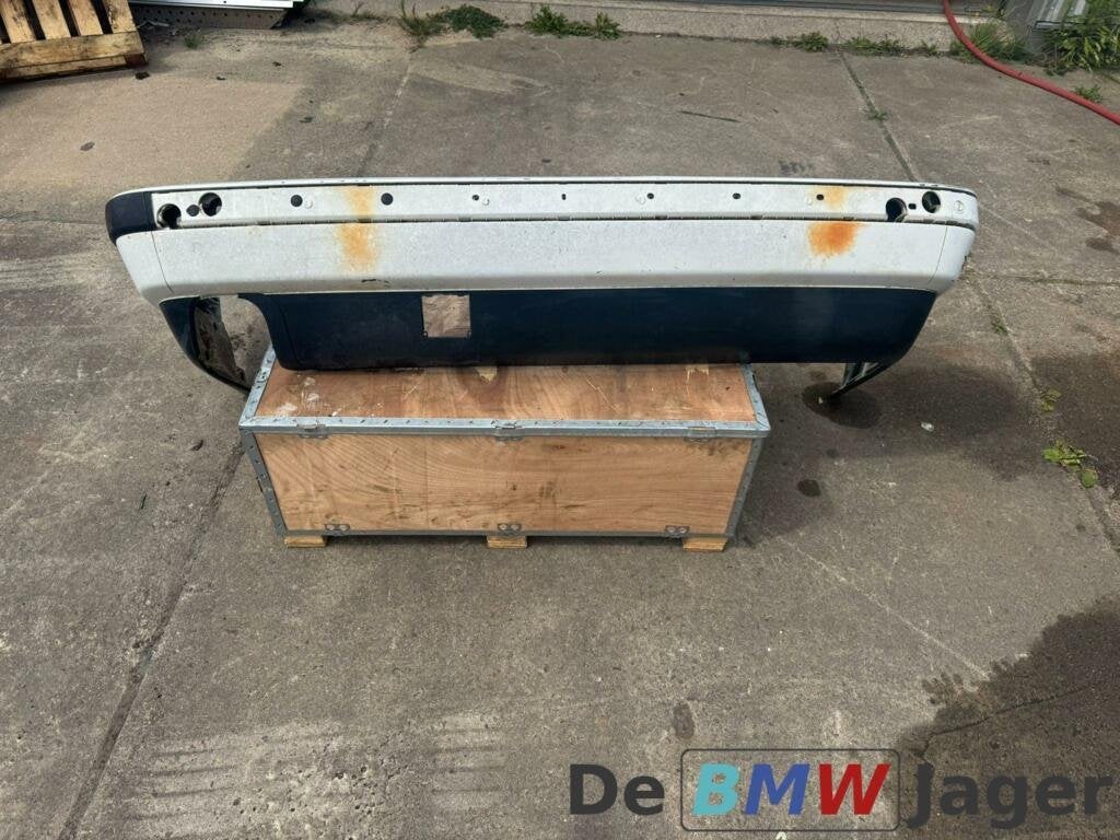 Achterbumper wit BMW 5-serie E34 51121944180, Gebruikt, Ophalen of Verzenden, Achter