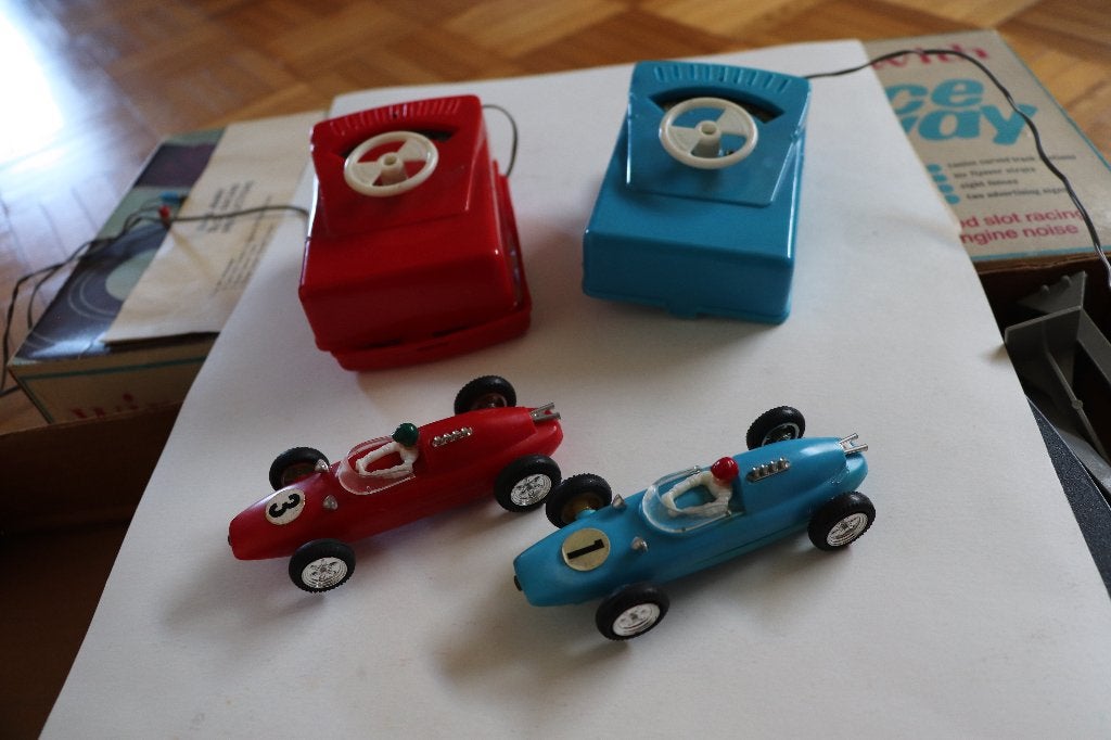 Vintage "Win with Race Away" Racebaan (Jaren '60), Ophalen, Gebruikt, Racebaan, Overige merken