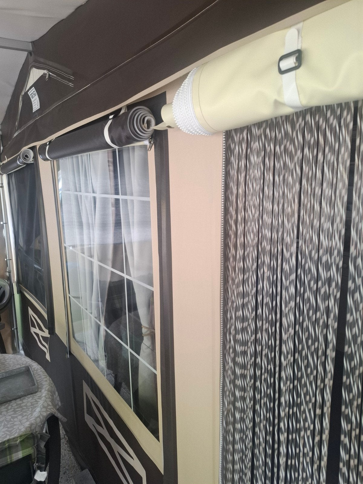 winter voortent Vercovan, Caravanes & Camping, Enlèvement, Comme neuf, PVC, Autres marques