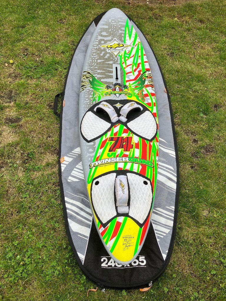 JP board 76L nieuwstaat, Watersport en Boten, Windsurfen, Zo goed als nieuw, Plank, JP Australia, Met vin(nen), Met draagtas, Ophalen
