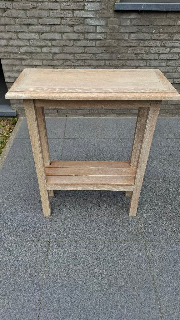 Een zelfgemaakte tafel in eikenhout, Ophalen, 50 tot 100 cm, Eikenhout, 50 tot 100 cm