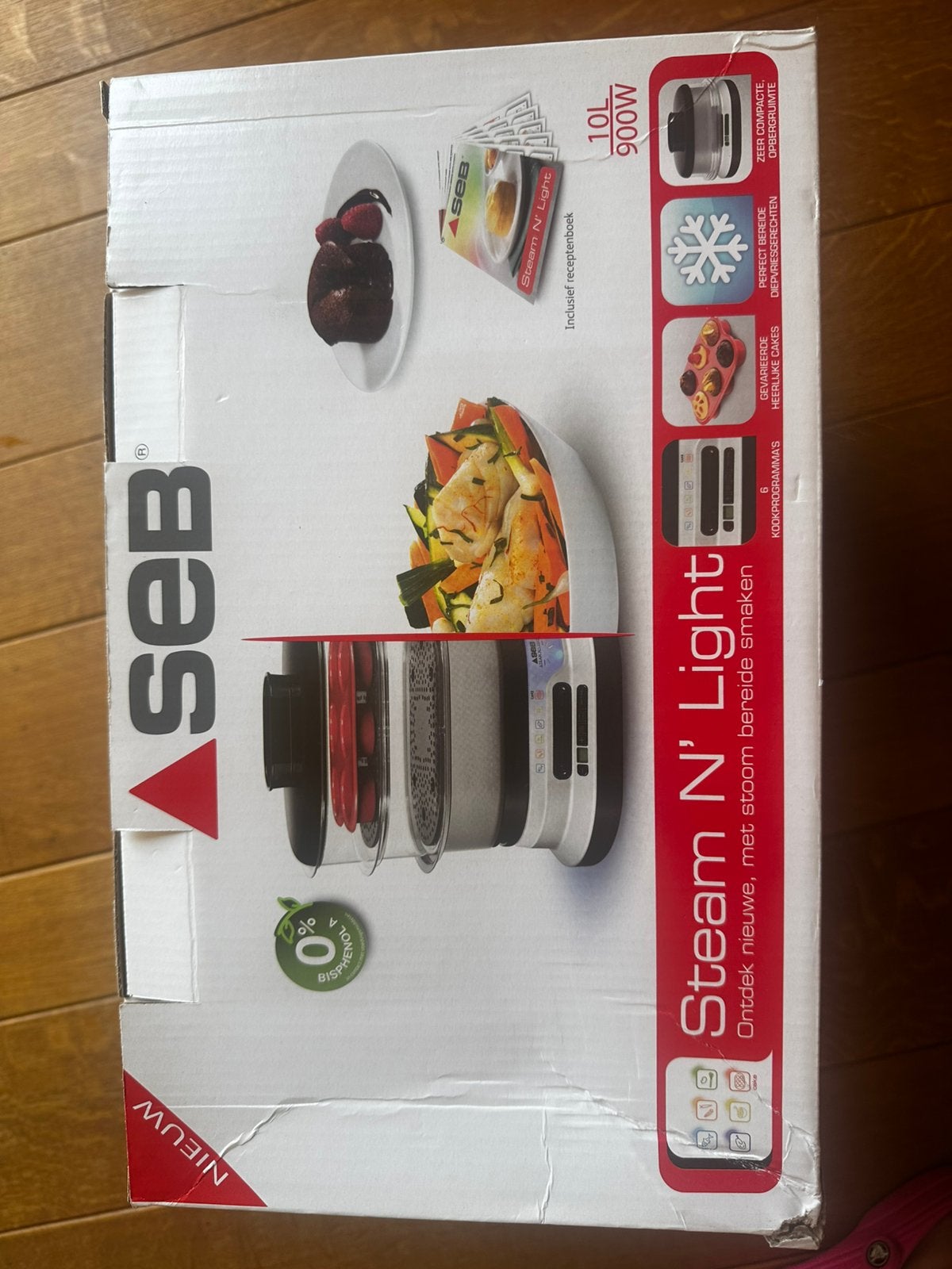 SEB Steam N' Light Stoomkoker – Zeer goede staat, Electroménager, Appareils à gourmet, Comme neuf, Enlèvement