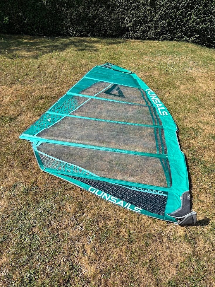 Gunsails Exceed 7.0 (2020) — Comprend RDM Camber Set!, Sports nautiques & Bateaux, Comme neuf, Enlèvement, 6.5 m² à 8 m², Gunsails