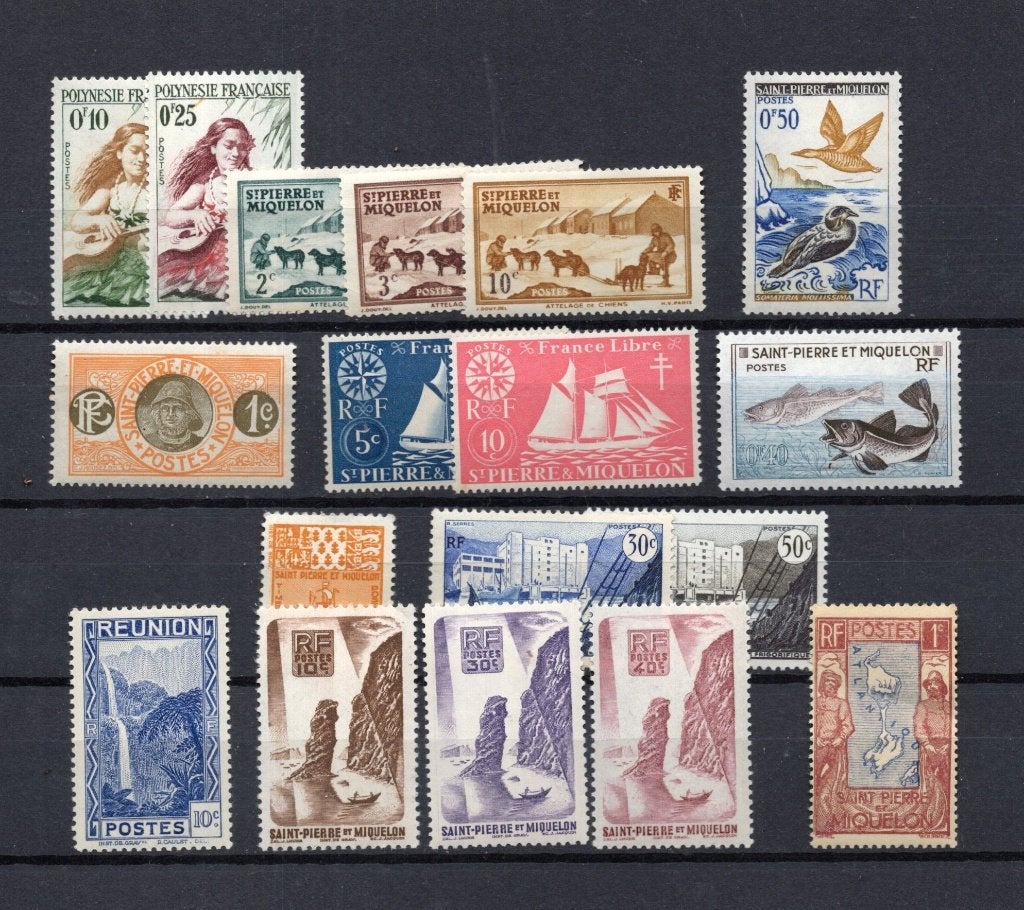 Franse Gebieden  MNH XX, Postzegels en Munten, Postzegels | Volle albums en Verzamelingen, Verzenden