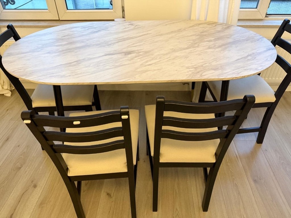 4 Chaises Ikea - Dining Chairs, Maison & Meubles, Enlèvement, Utilisé, Bois, Quatre