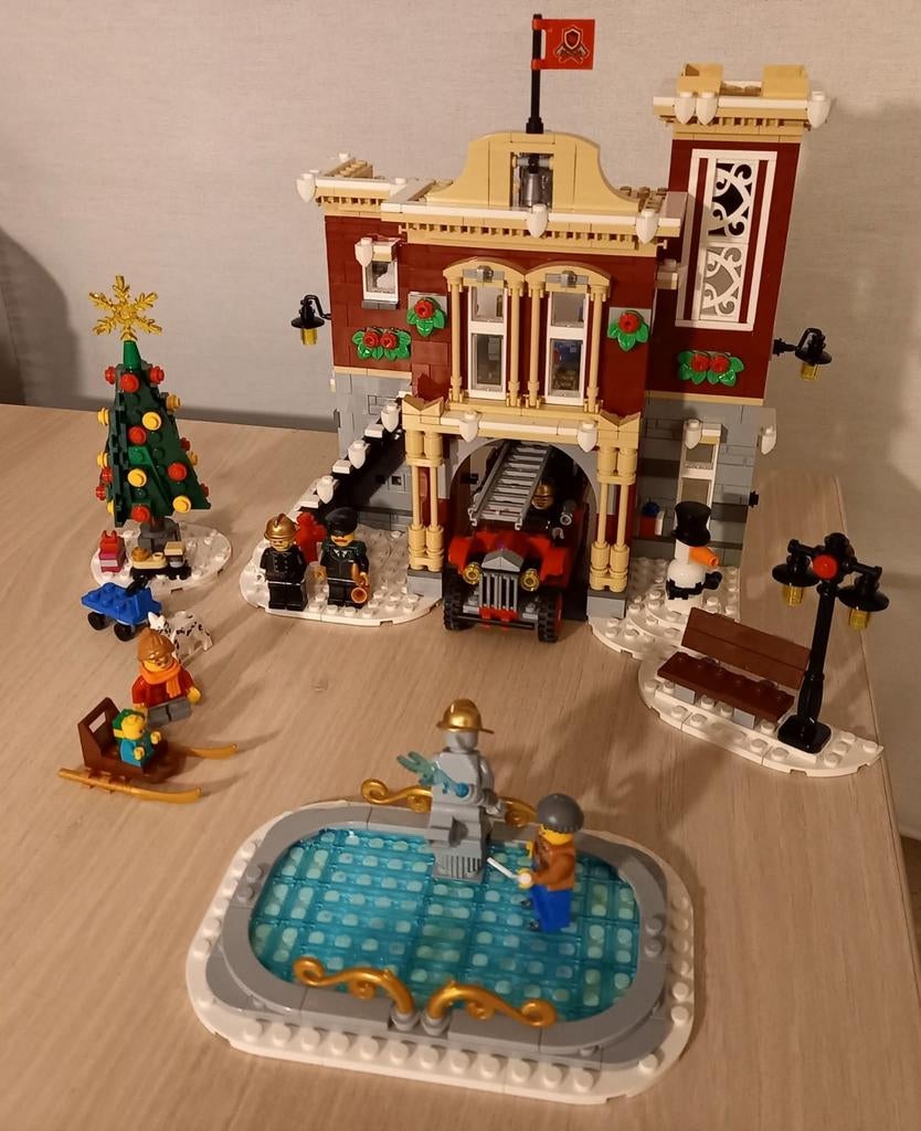 LEGO 10263 La caserne de pompiers de Winter Village, Enlèvement ou Envoi, Lego