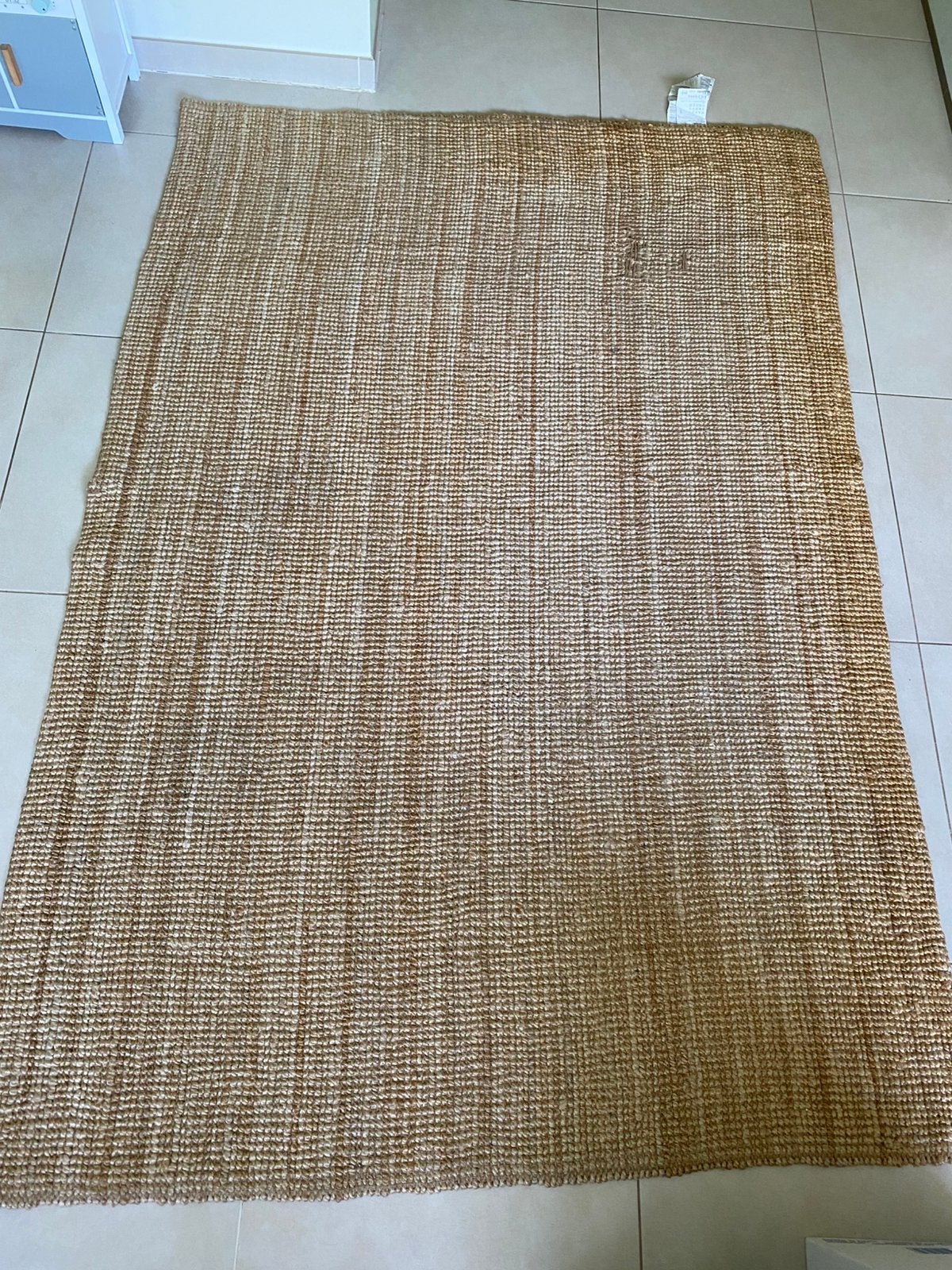 IKEA LOHALS Jute Vloerkleed 160x230 cm, Maison & Meubles, Ameublement | Tapis & Moquettes, Utilisé, Enlèvement