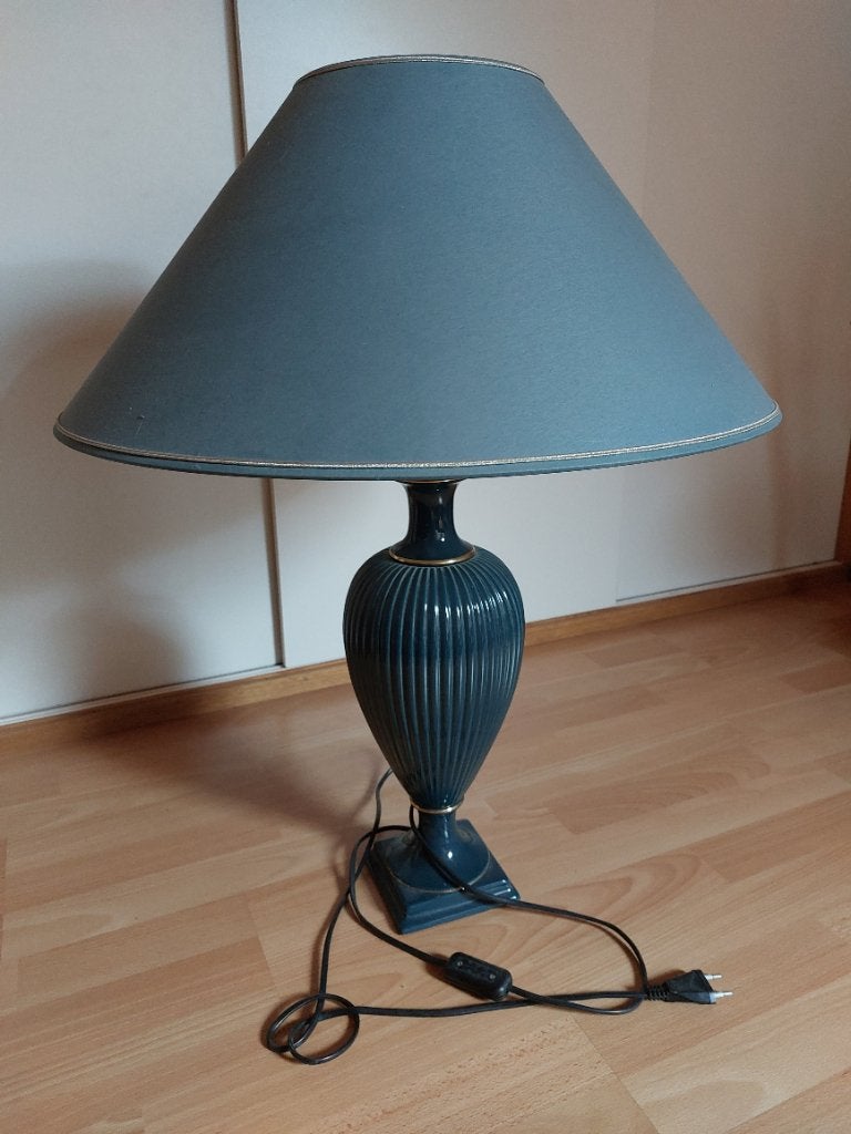 Tafellamp, Huis en Inrichting, Groen, Ophalen, Zo goed als nieuw, Schemerlamp