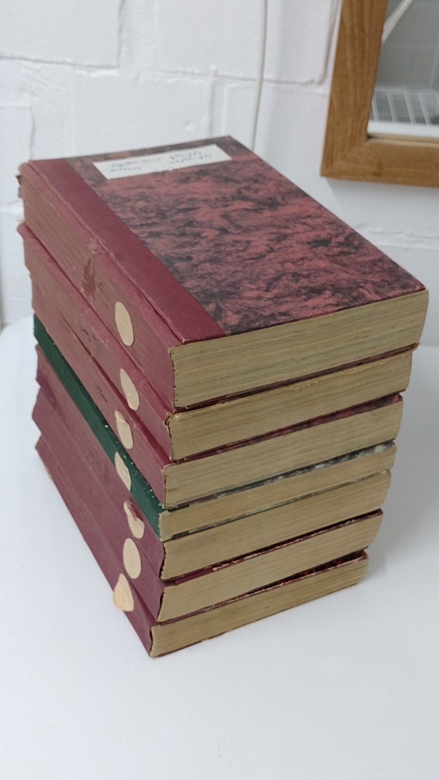 TAPTOE EN ENGELBEWAARDER  acht verzamelboeken, Ophalen of Verzenden