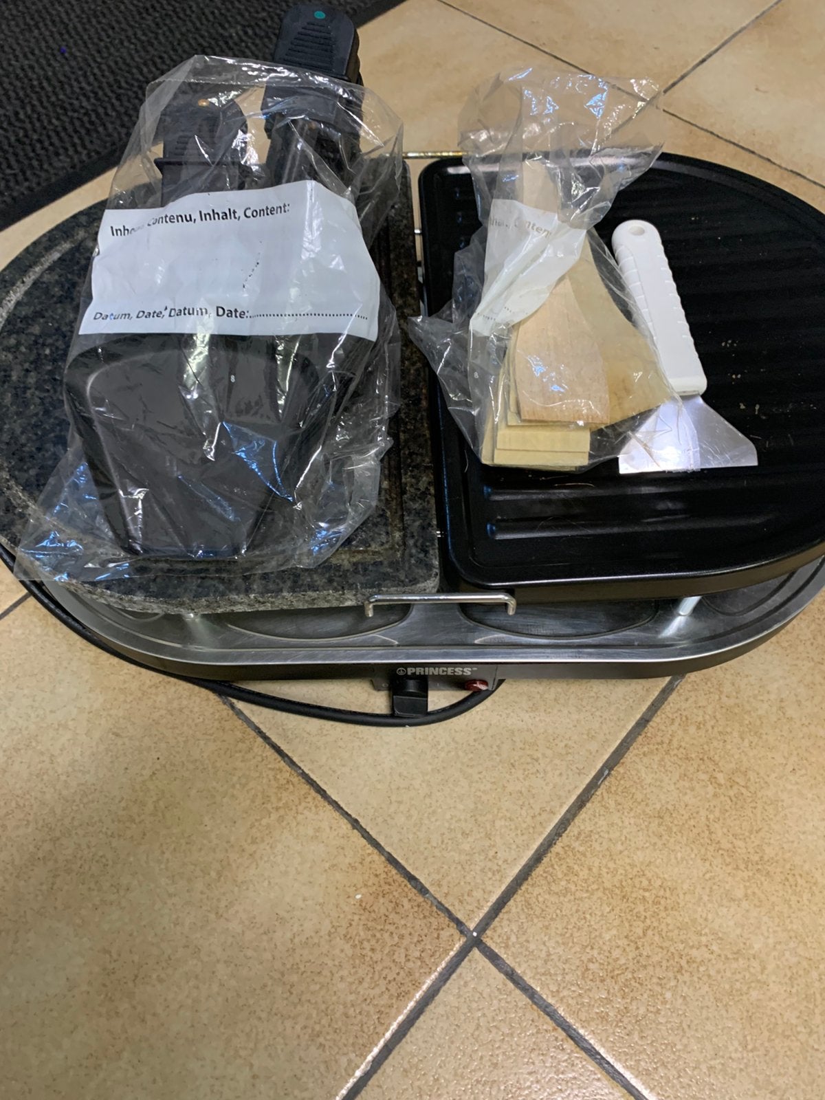 Gourmet steengrill, Elektronische apparatuur, Ophalen, Gebruikt
