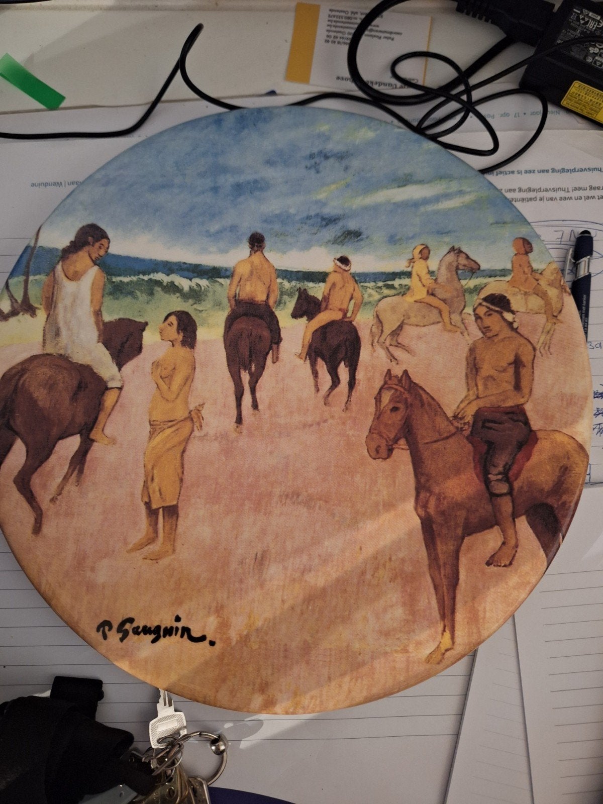 Gauguin Paul, Enlèvement ou Envoi