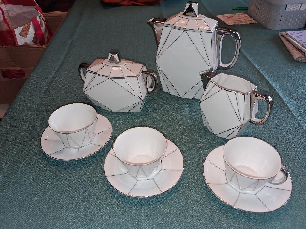 koffie setje, Art Deco stijl, Antiek en Kunst, Ophalen of Verzenden