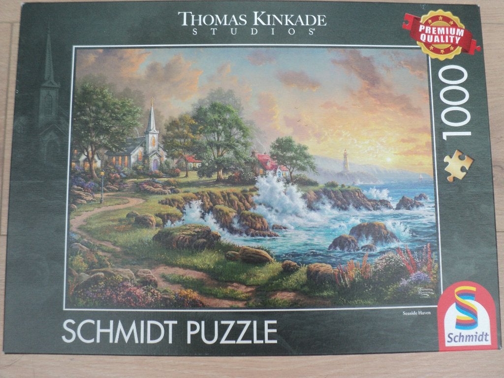 Différents puzzles Thomas Kinkade Schmidt, Hobby & Loisirs créatifs, Sport cérébral & Puzzles, Comme neuf, Puzzle, 500 à 1500 pièces