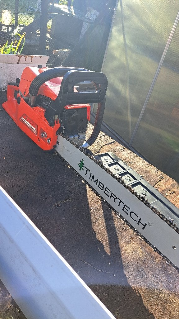 KETTINGZAAG-TIMBERTECH-ZAAGBLAD 50 CM, Doe-het-zelf en Bouw, Ophalen, Gebruikt, Kettingzaag, Verschillende merken