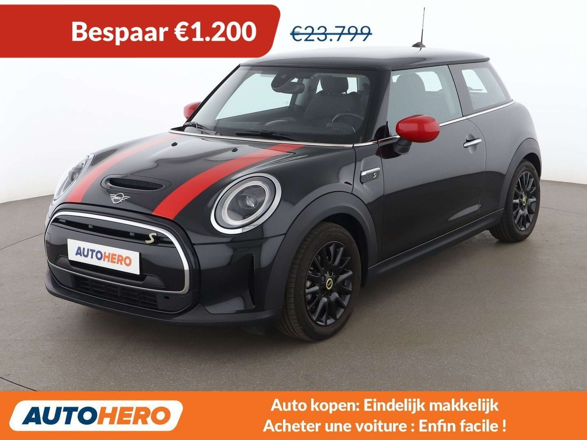 MINI Cooper SE Cooper SE Classic Trim (bj 2023, automaat), Auto's, Mini, 4 zetels, Lichtsensor, Elektrisch, Stadsauto