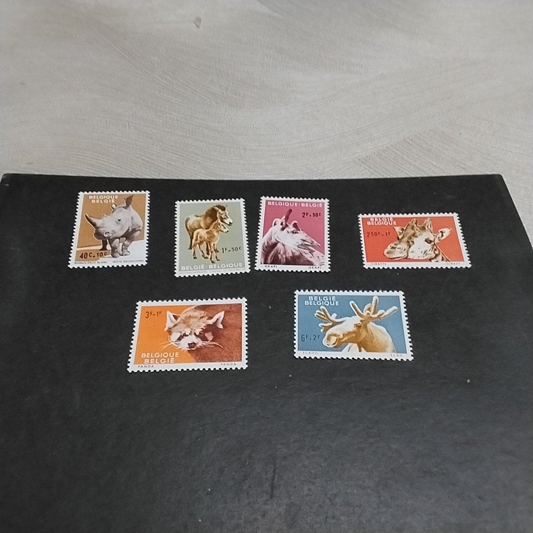 BELGIE  1182/1187 postfris met cote 10,00 €, Postzegels en Munten, Ophalen of Verzenden, Postfris