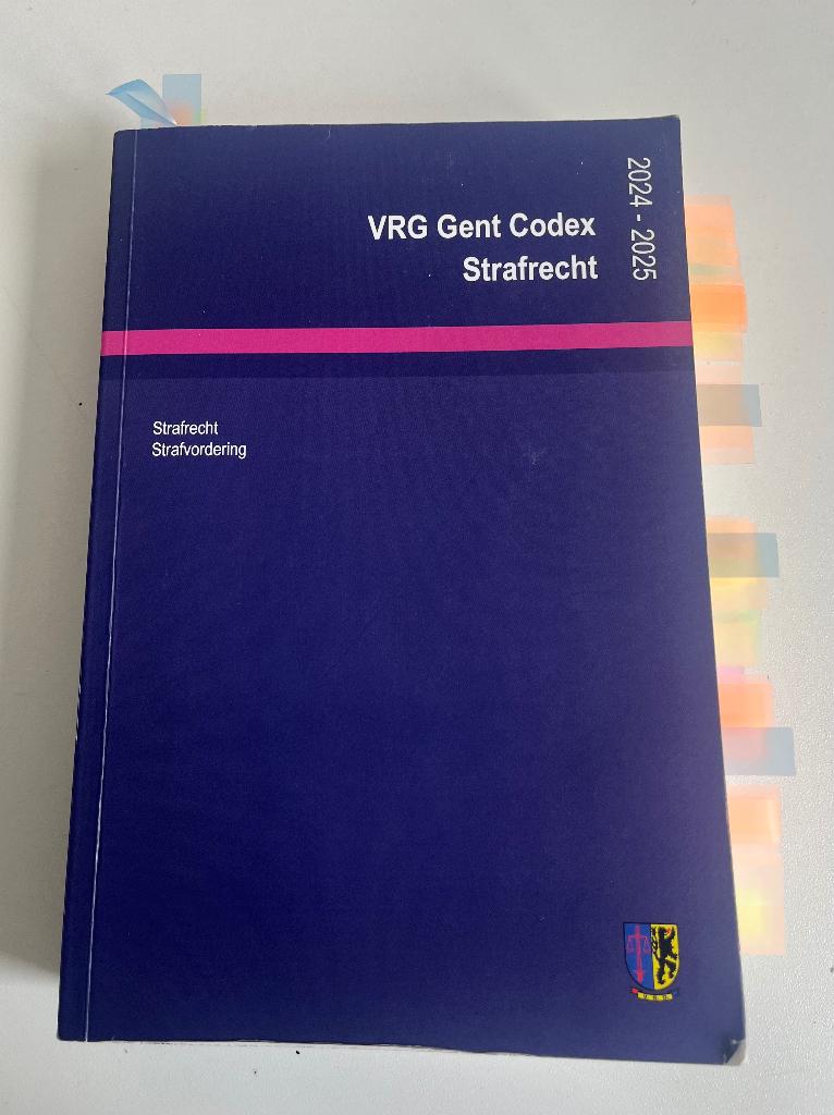 VRG Gent Codex Strafrecht, Boeken, Gelezen, Overige vakken, Ophalen of Verzenden, Wolters & Kluwers