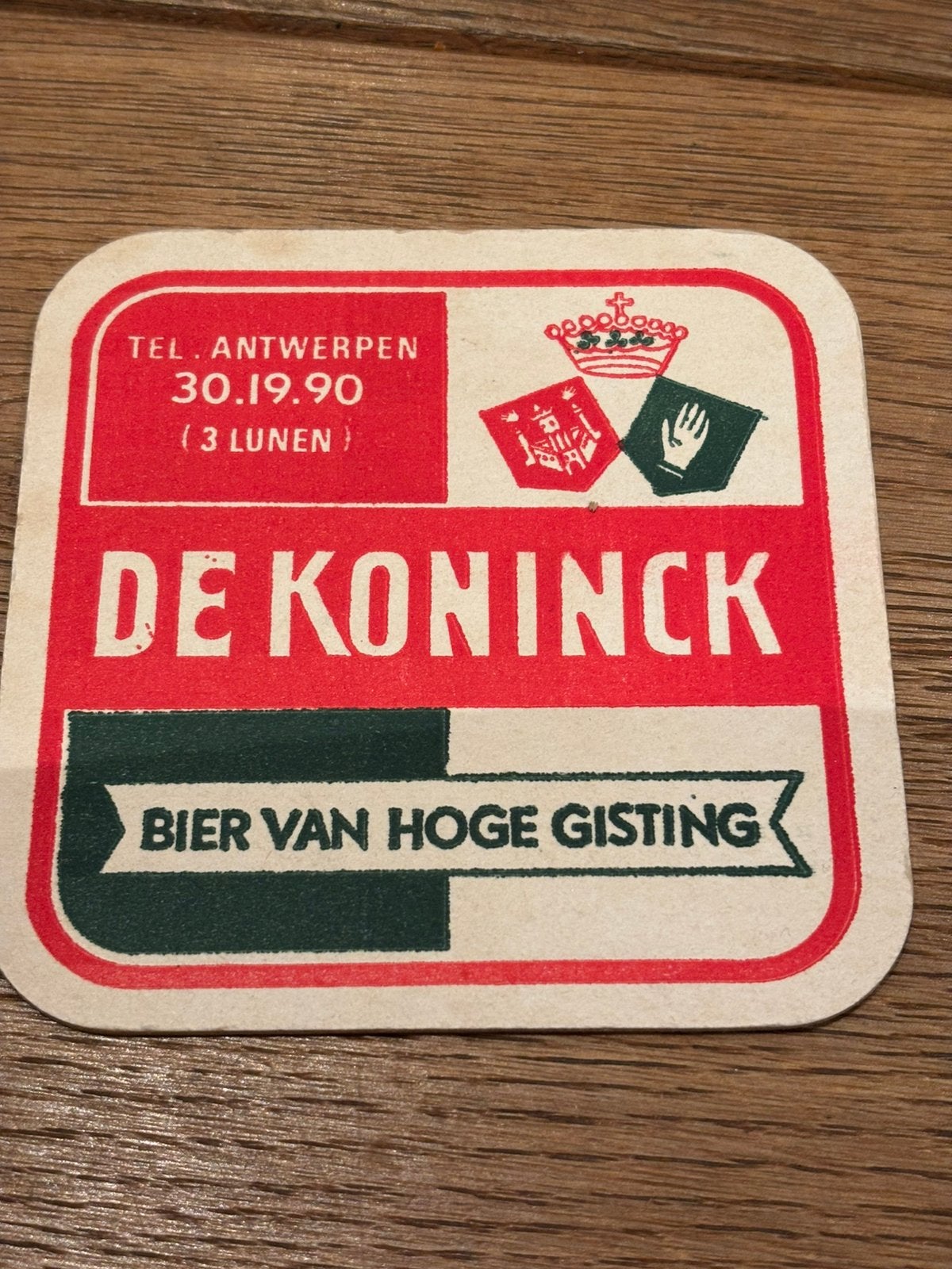 De Koninck, Collections, Enlèvement ou Envoi, Comme neuf, Sous-bock, De Koninck