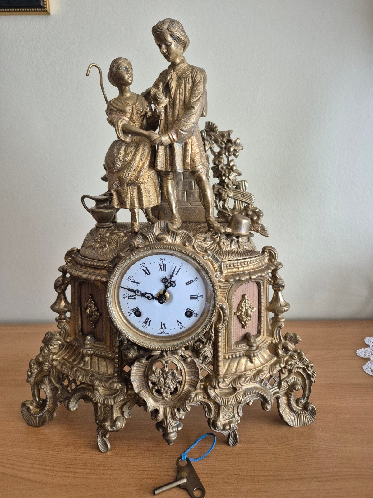 belle horloge, Enlèvement