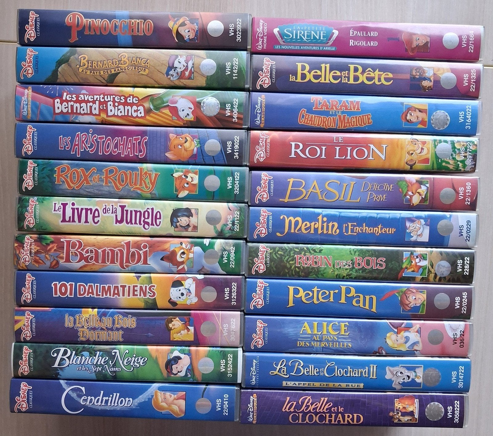Walt Disney cassettes VHS, CD & DVD, VHS | Enfants & Jeunesse, Comme neuf, Dessin animé, VHS, Tous les âges, Français, Enlèvement