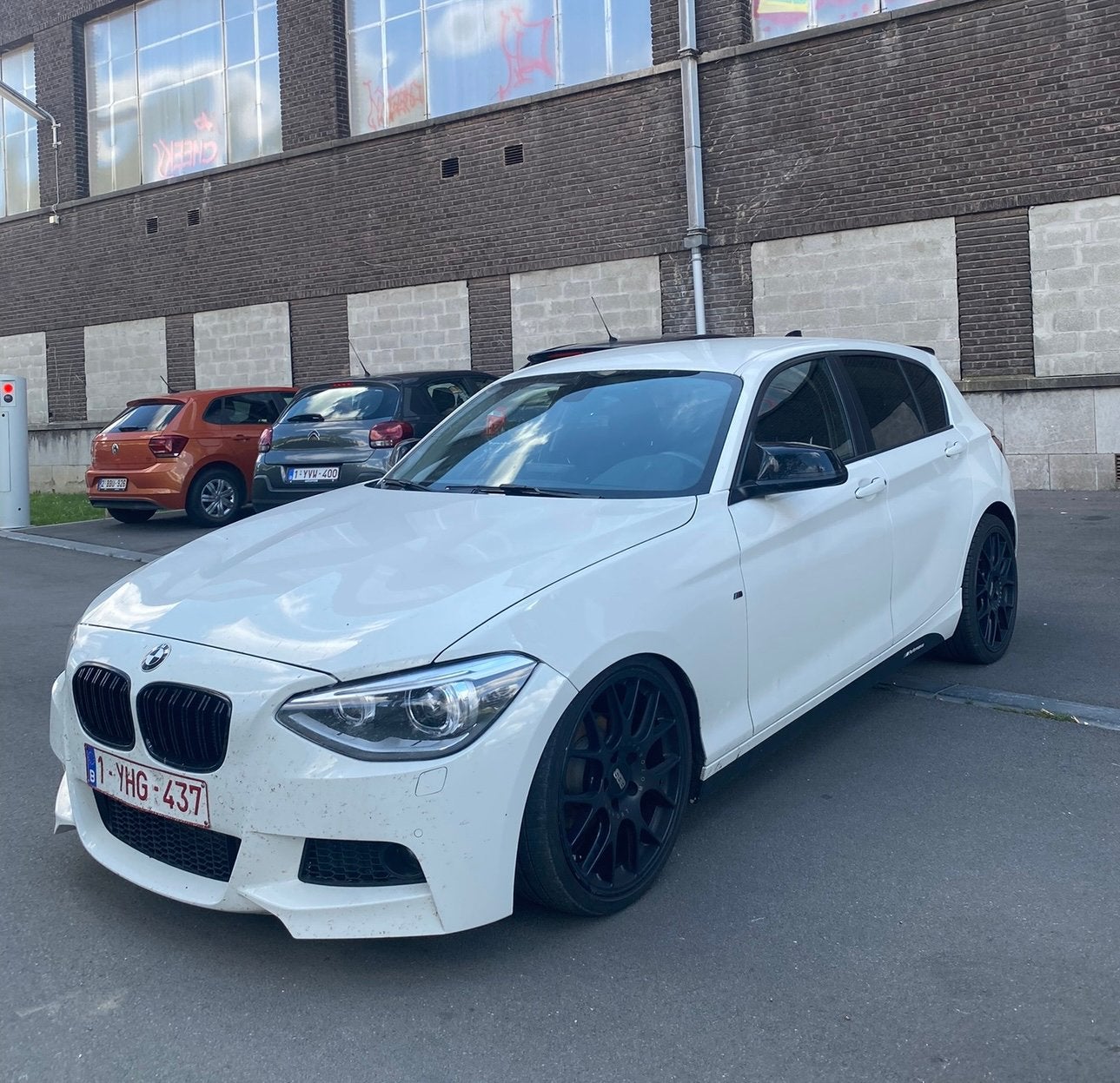BMW Série 1 F20 114i Pack M – Stage 1 (~220 ch) – 126 976 km, Achat, Boîte manuelle, Noir, 5 portes
