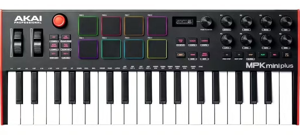 Clavier MIDI AKAI Professional MPK Mini Plus, Musique & Instruments, Équipement Midi, Neuf, Enlèvement ou Envoi