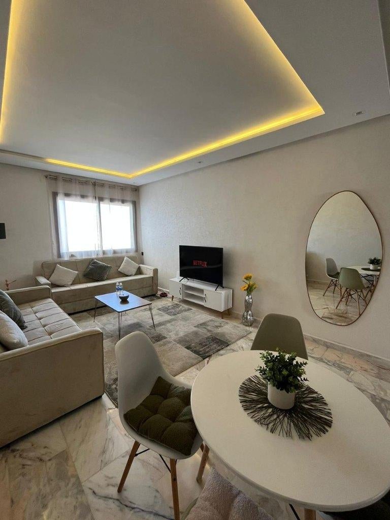 Superbe appartement meublé à louer Agdal Rabat Maroc, 2 kamers, Buiten Europa, Appartement, Agdal Rabat Maroc