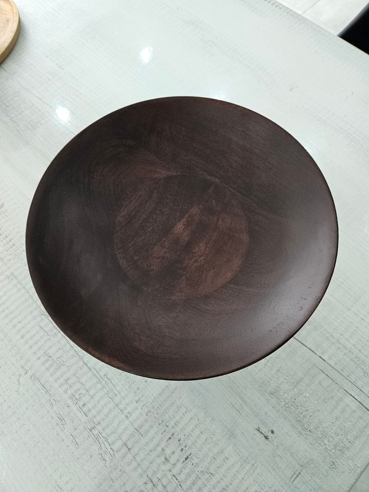 plat en manguier, Neuf, Avec bord surélevé, Rond, Enlèvement