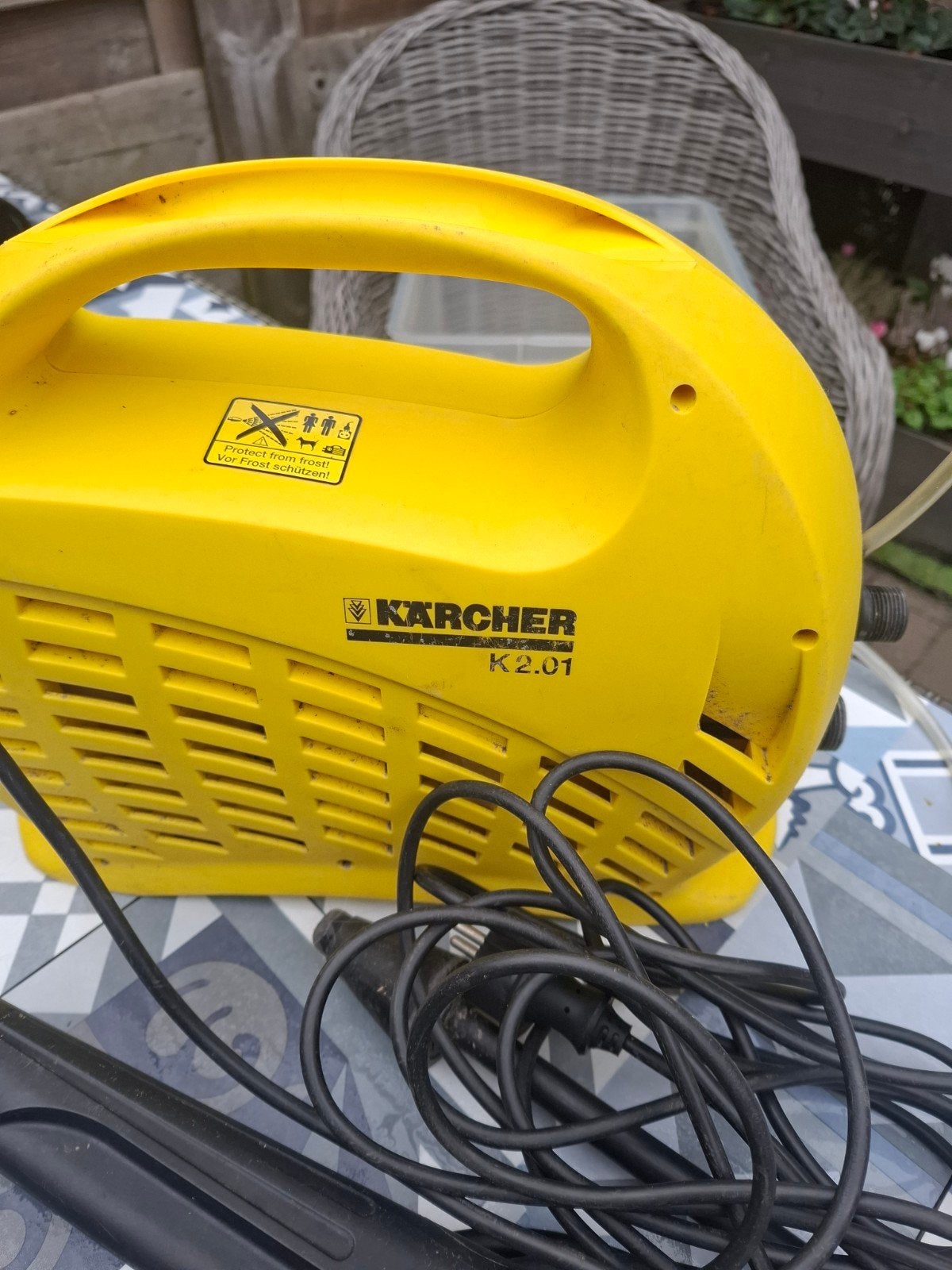 pulvérisateur haute pression Karcher, Enlèvement