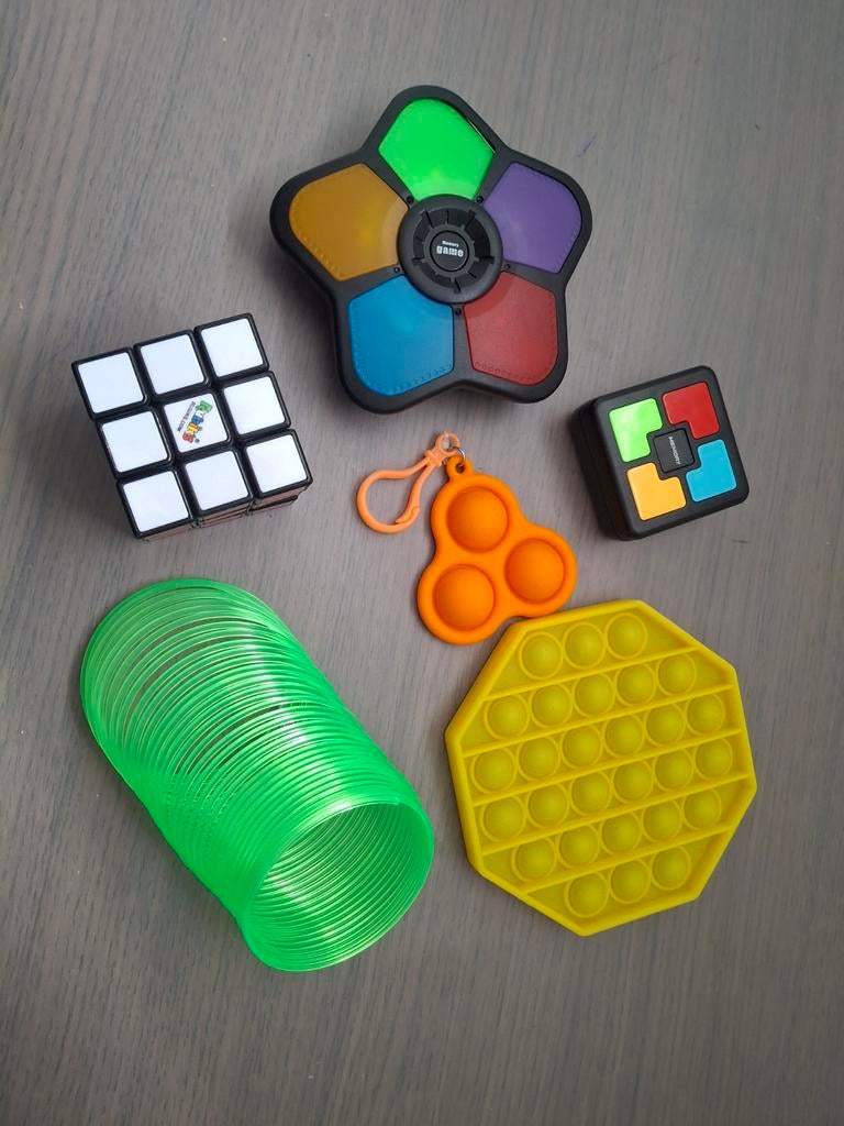 Fidgettoys, Ophalen
