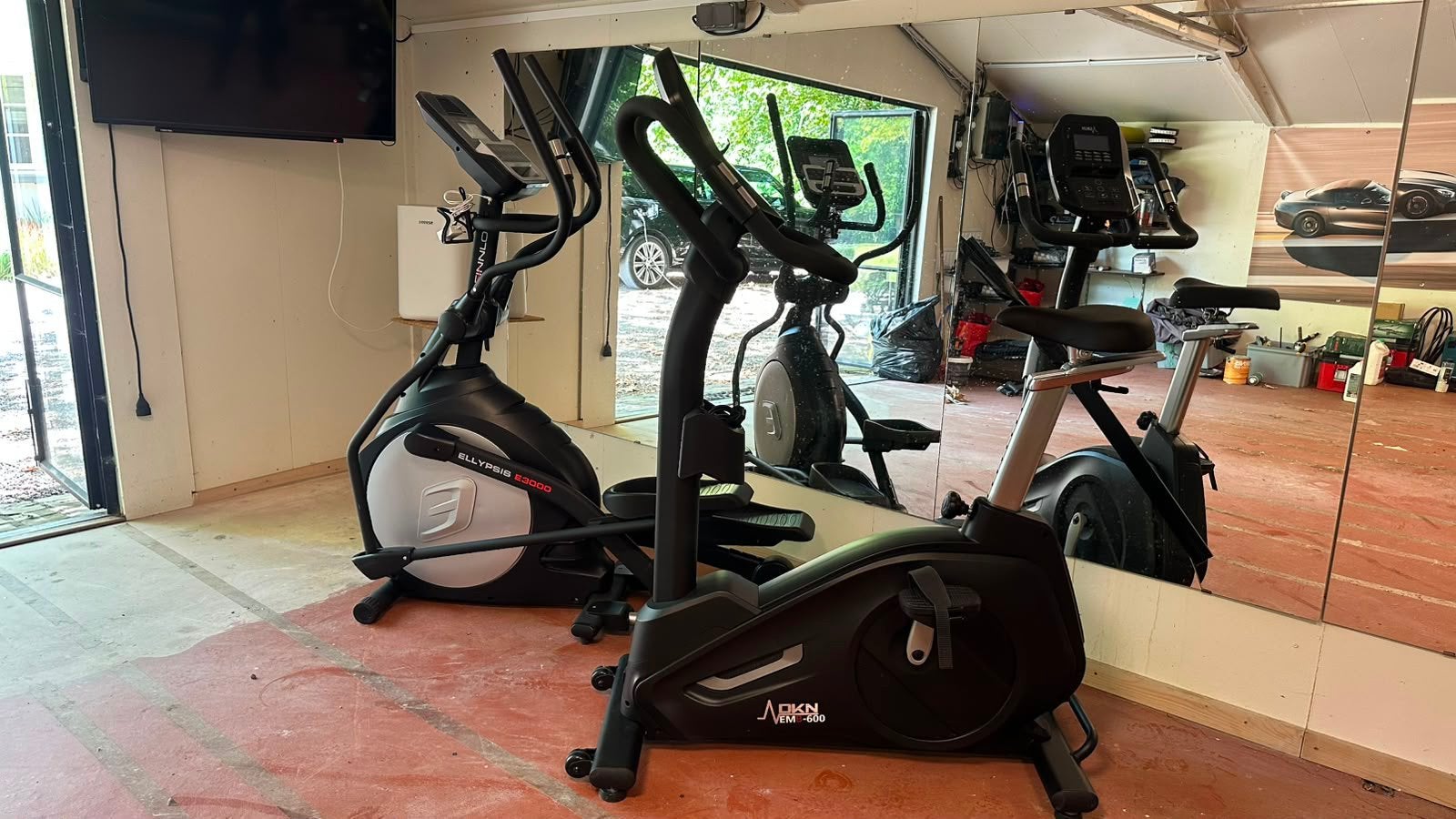 EMB-600 professionele hometrainer, Ophalen, Zo goed als nieuw, Hometrainer