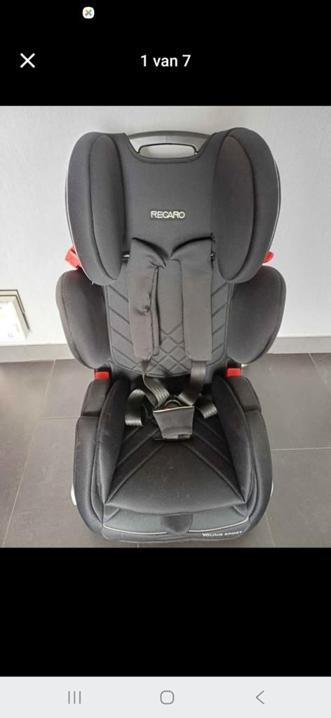 Siège auto Recaro, Enlèvement