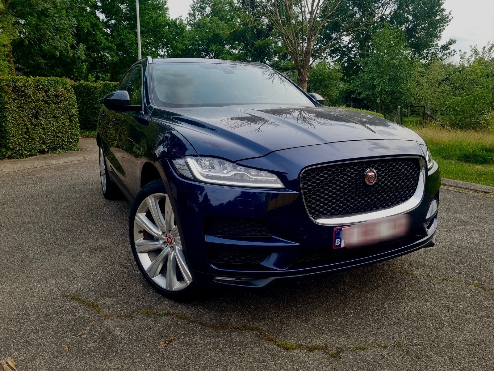 Jaguar Portfolio 2l Diesel, Auto's, Automaat, Parkeersensor, Euro 6, Blauw