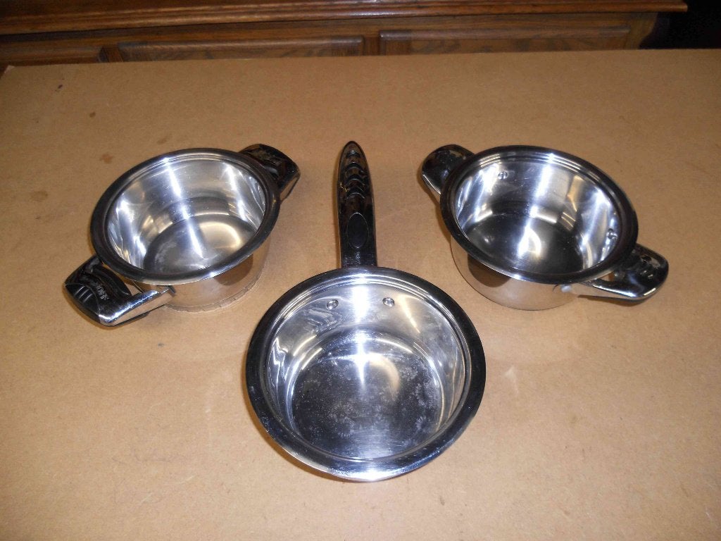 Casserole en inox 18/10, Enlèvement ou Envoi, Utilisé, Inox, Casserole