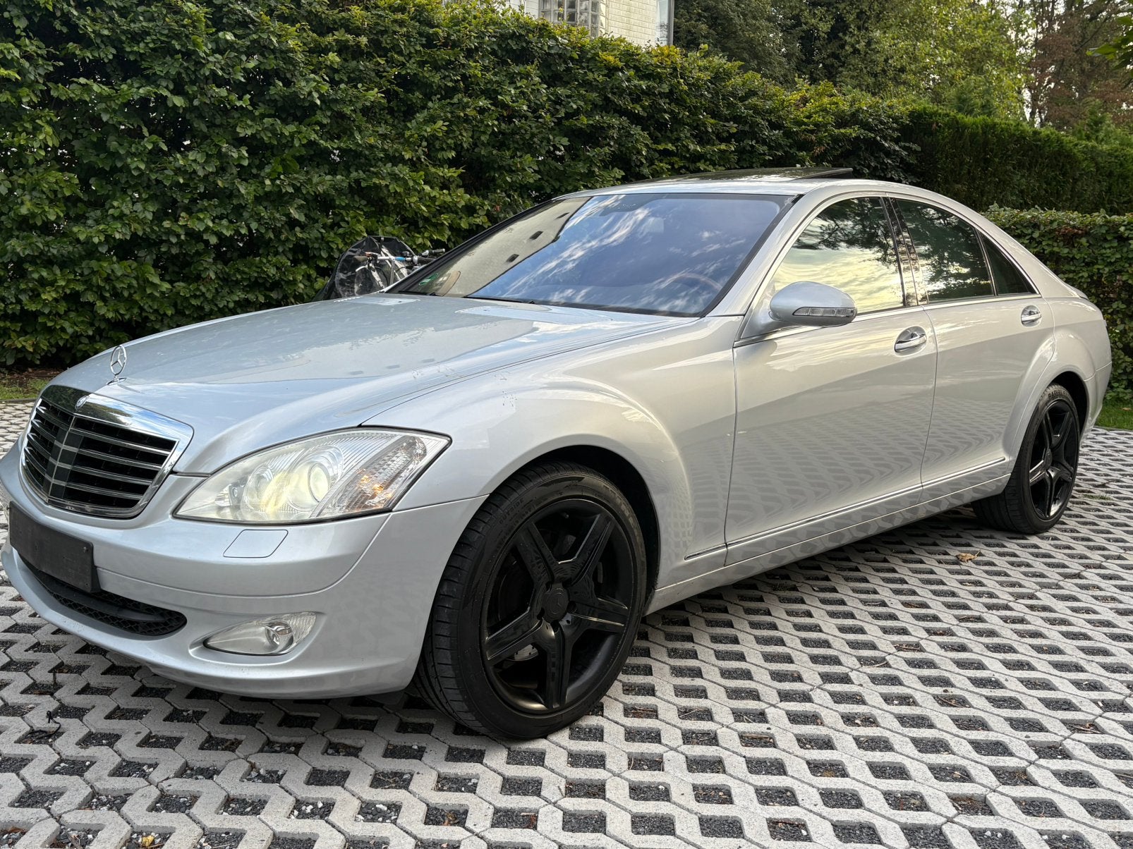 Mercedes S320. Cdi bj 2008  198.000 km., Automaat, 4 deurs, Zwart, Leder