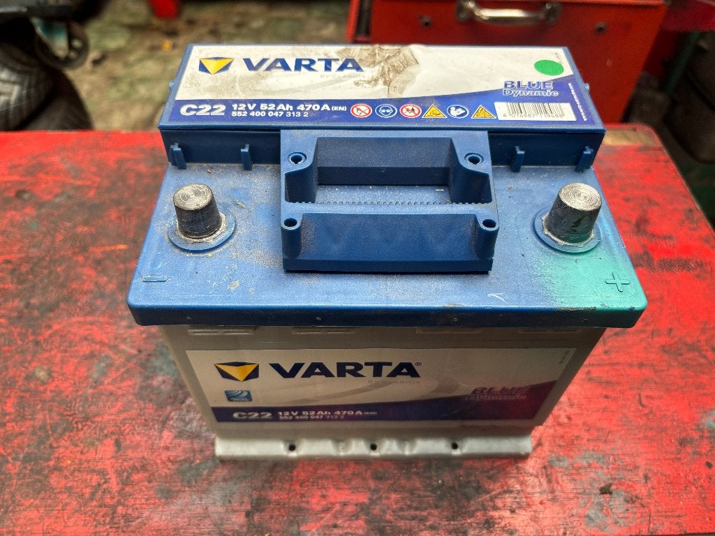BATTERIE VARTA 52 AH, RUE BRIGADE PIRON 307, Enlèvement, Utilisé, Garage_bila@yahoo.fr